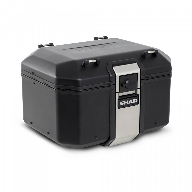 Top aluminium case SHAD Terra TR48 D0TR48100B BLACK EDITION