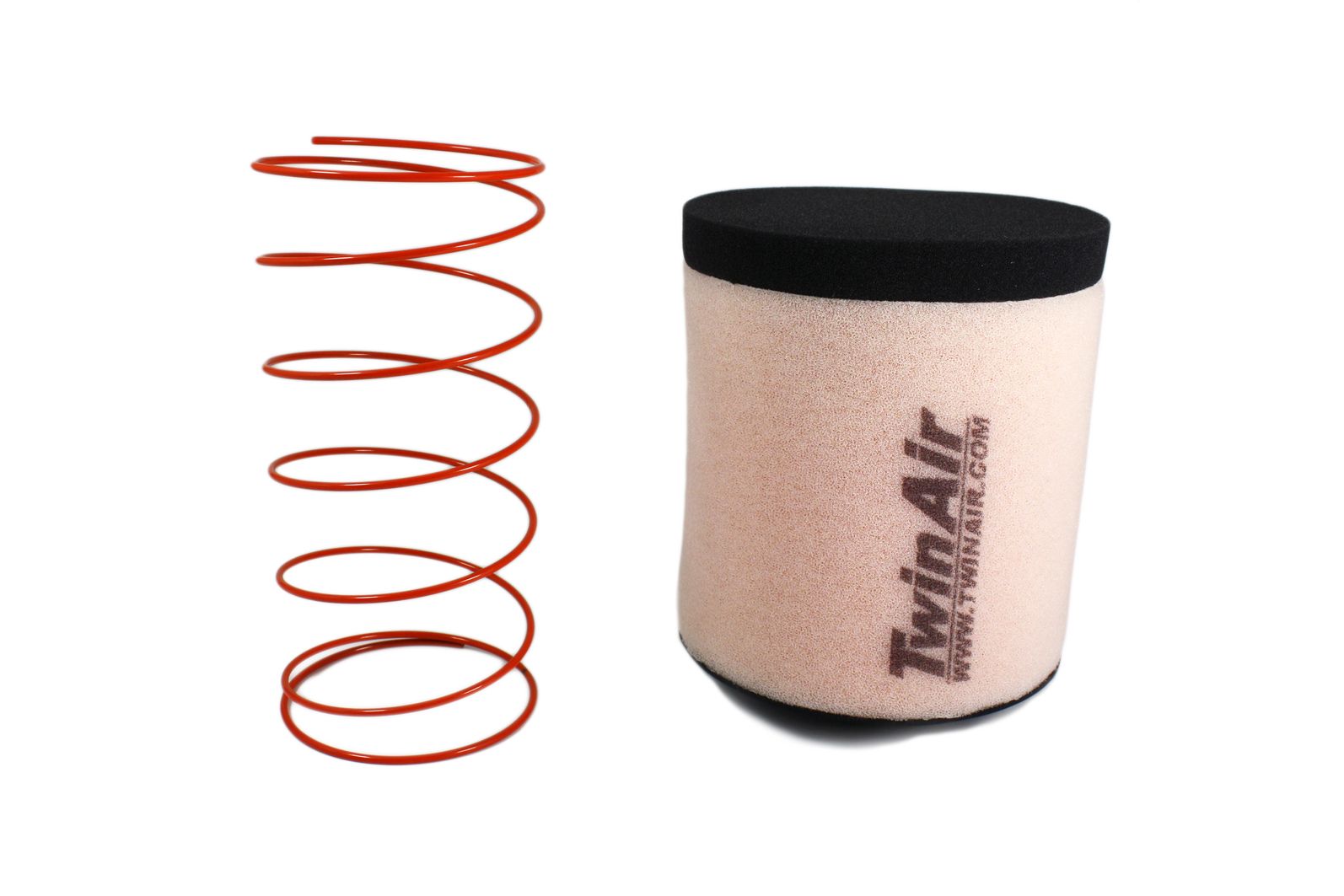 Filter zraka TwinAir 156087P (Flame Retardent) with spring (w/Rub - Dia 63mm)