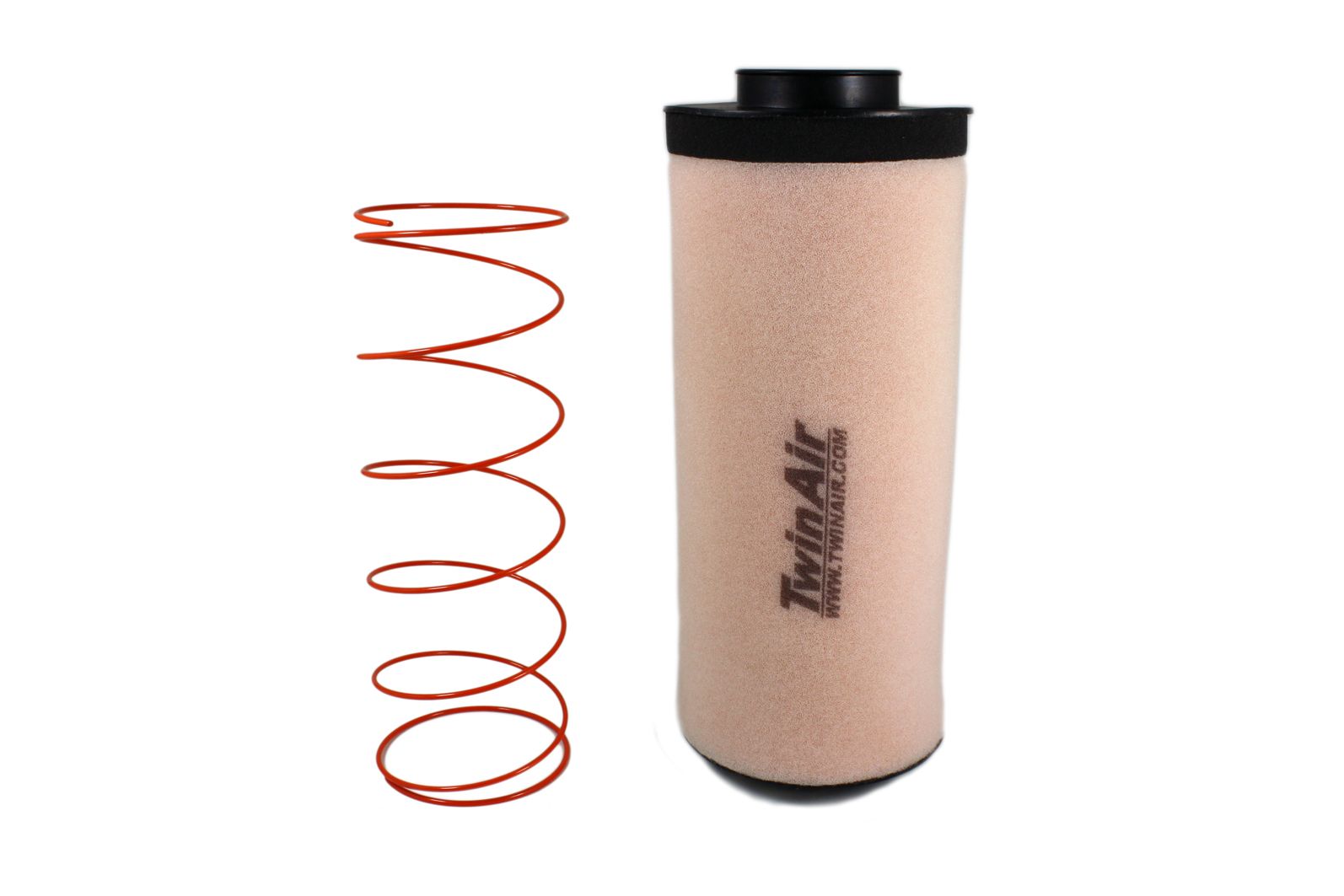 Filter zraka TwinAir 156089P (Flame Retardent) with spring (w/Rub - Dia 63mm)