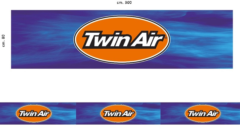 Track banner TwinAir 177723 (300cm x 80cm) (1 banner)