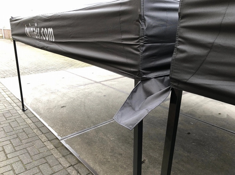 Rain gutter for canopy TwinAir 177782 (3x3m)