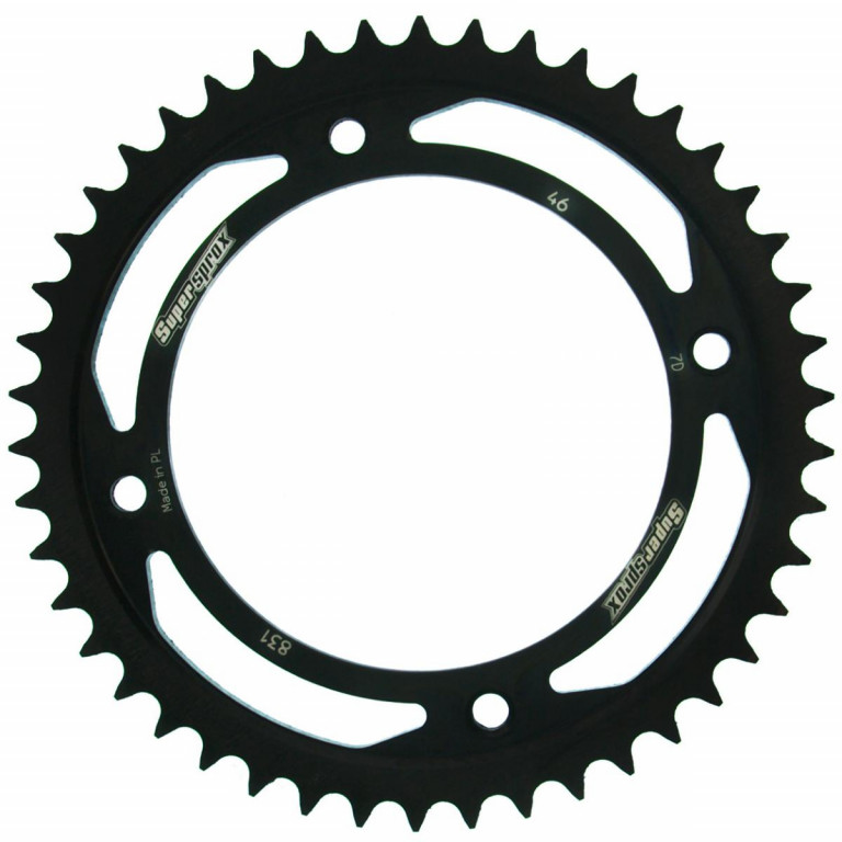 Lančenik zadnji SUPERSPROX RFE-831:46-BLK Crni 46T, 428