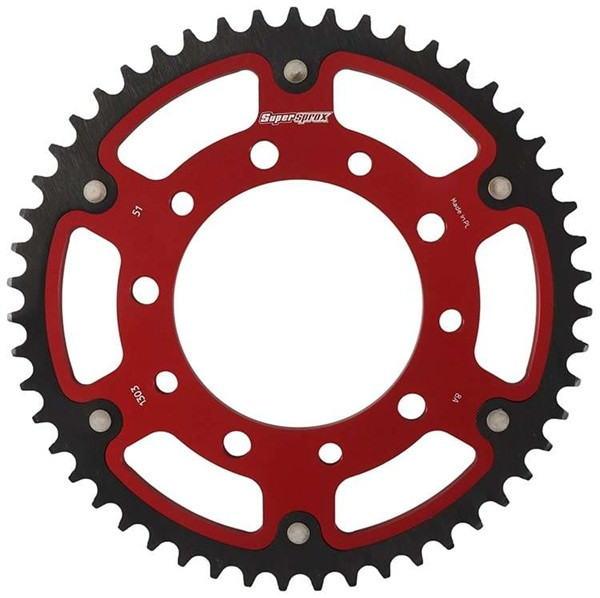 Lančenik zadnji SUPERSPROX STEALTH RST-1303:51-RED crven 51T, 520