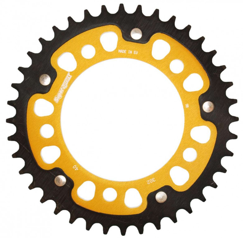 Lančenik zadnji SUPERSPROX STEALTH RST-302:40-GLD zlato 41T, 530