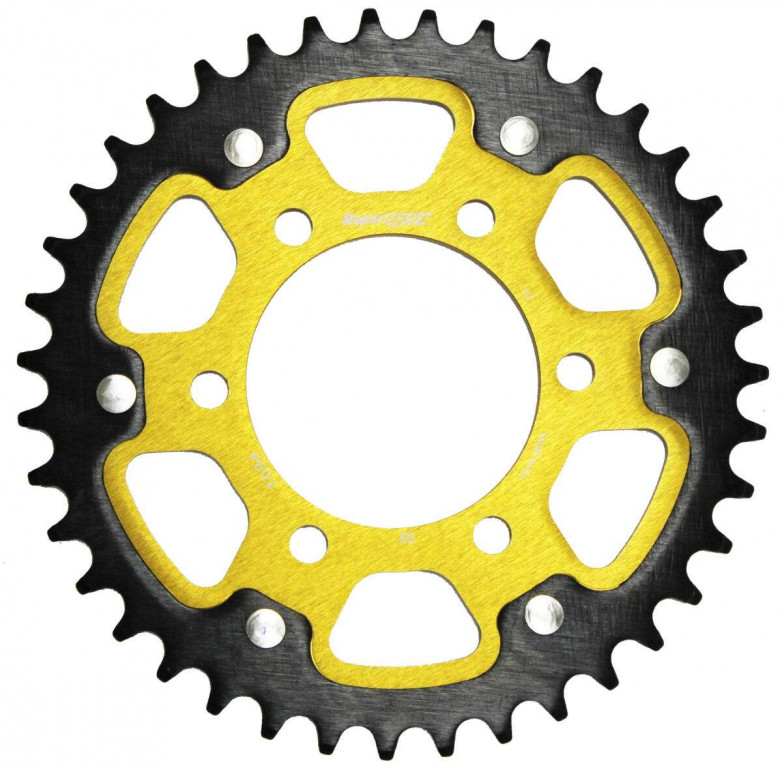 Lančenik zadnji SUPERSPROX STEALTH RST-7094:39-GLD zlato 39T, 520