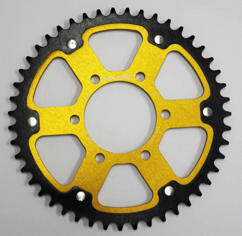 Lančenik zadnji SUPERSPROX STEALTH RST-7095:47-GLD zlato 47T, 525