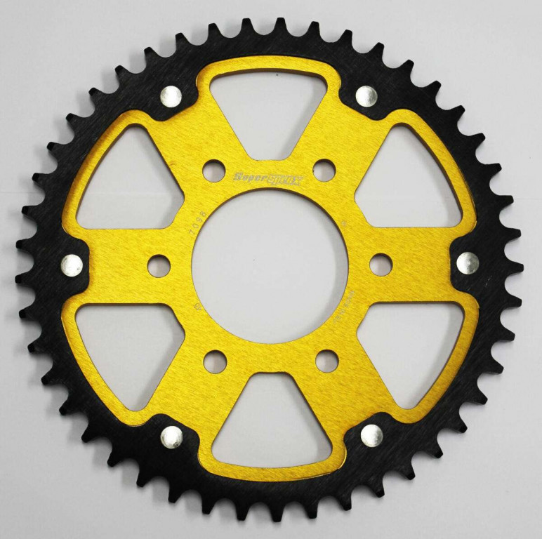 Lančenik zadnji SUPERSPROX STEALTH RST-7098:45-GLD zlato 45T, 530