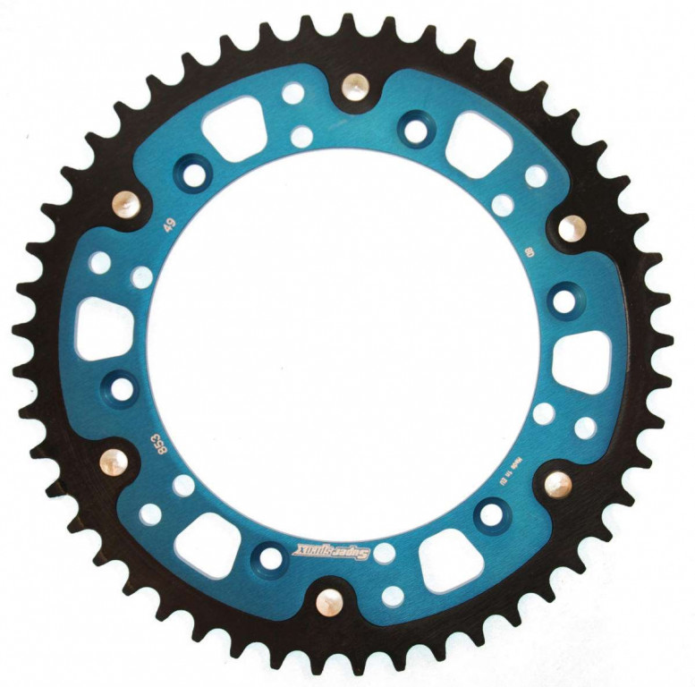 Lančenik zadnji SUPERSPROX STEALTH RST-899:44-BLK Crni 44T, 525