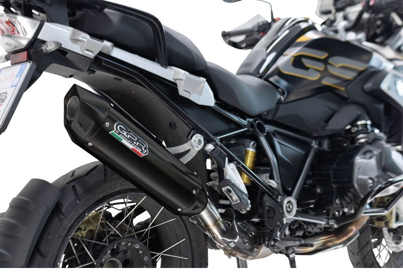 Slip-on exhaust GPR FURORE-X TITANIO NERO E5.BM.99.FUXTITBL Titanium Matte Black