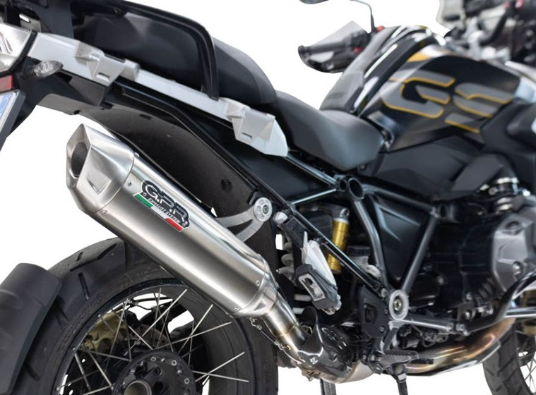 Slip-on exhaust GPR FURORE-X ACCIAIO INOX E5.H.264.FUXIO Brushed Stainless steel