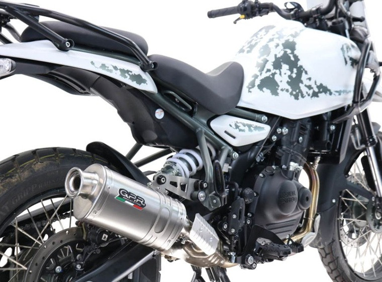 Slip-on exhaust GPR DUNE TRIOVALE TITANIO ROY.16.DUNE Titanium