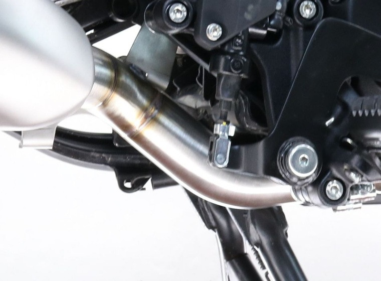Original box eliminator GPR ROY.17.RAC Brushed Stainless steel Cut-Box Racing