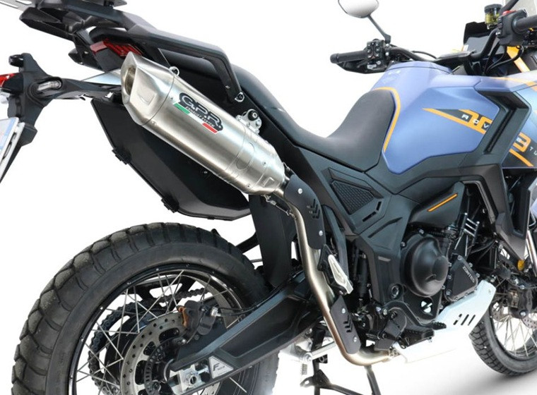 Slip-on exhaust GPR FURORE-X ACCIAIO INOX Z.19.FUXIO Brushed Stainless steel
