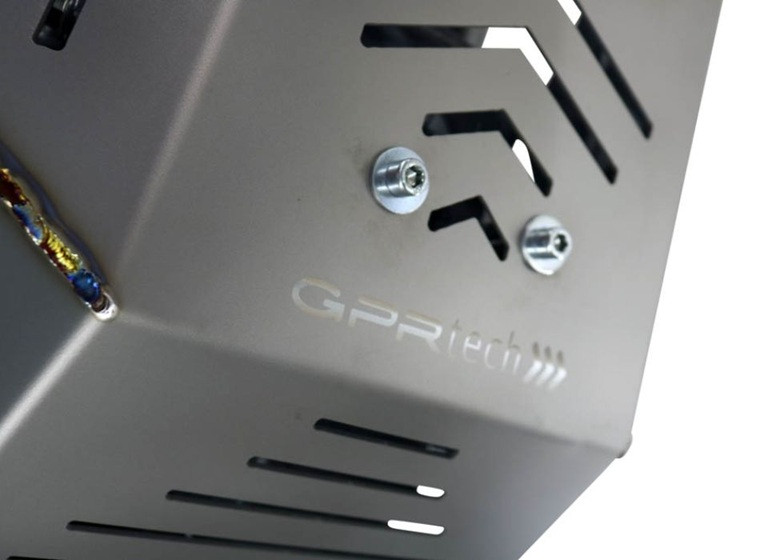 Skid plate GPR tech PRC.17.51200184 titanium