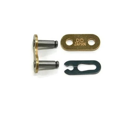 Clip type connecting link D.I.D Chain 428NZ SDH FJ Gold/Black