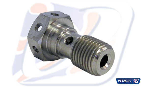 Banjo vijak Venhill 110100T M10X1mm titanium