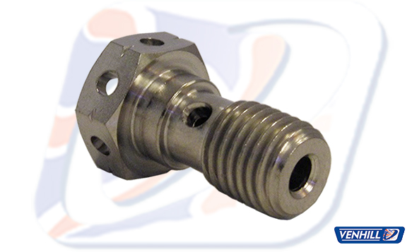 Banjo vijak Venhill 110125T M10x1.25mm titanium