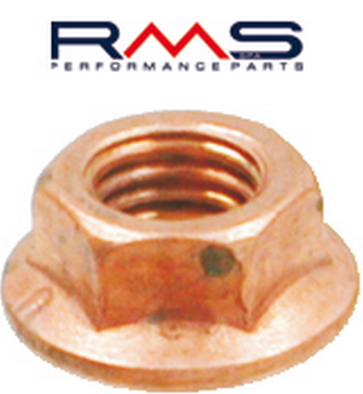 Silencer flange nut RMS 121850250 M7x1