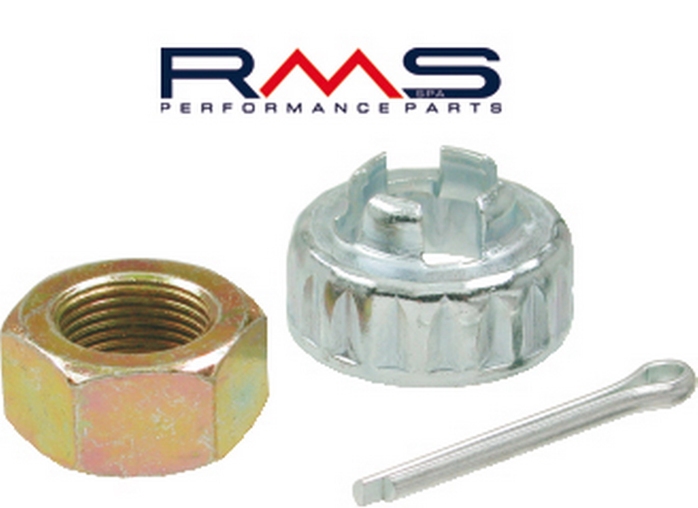Rear wheel shaft nut cap kit RMS 121850340