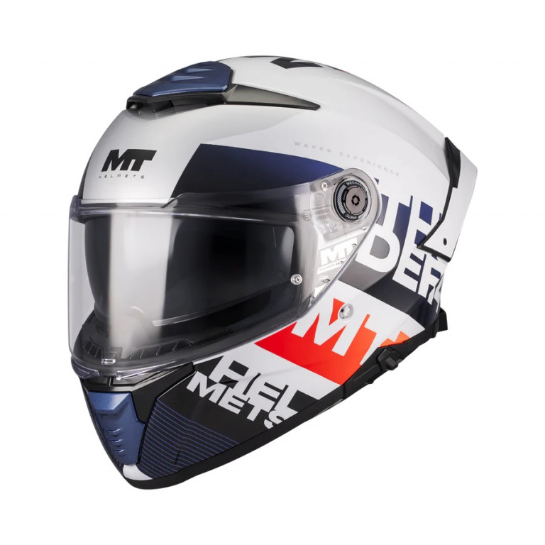 Full face helmet MT Helmets THUNDER 4 SV WAVES A17 GLOSS XS