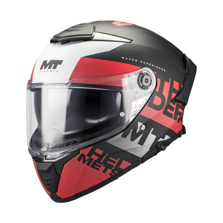 Full face helmet MT Helmets THUNDER 4 SV WAVES B5 MATT L