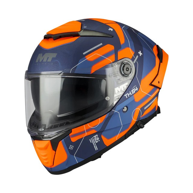 Full face helmet MT Helmets THUNDER 4 SV LUMEX C24 MATT XS