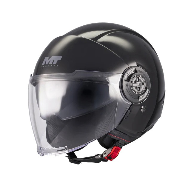 Open face helmet MT Helmets VIALE SV S PURE A1 GLOSS XXS
