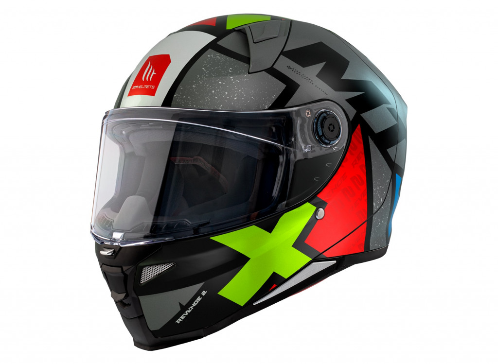 Full face helmet MT Helmets REVENGE 2 S LIGHT C2 GLOSS PEARL 3XL