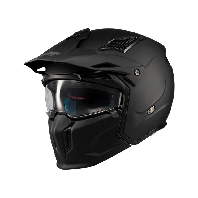 Flip up helmet MT Helmets STREETFIGHTER SV S PURE A1 MATT XS