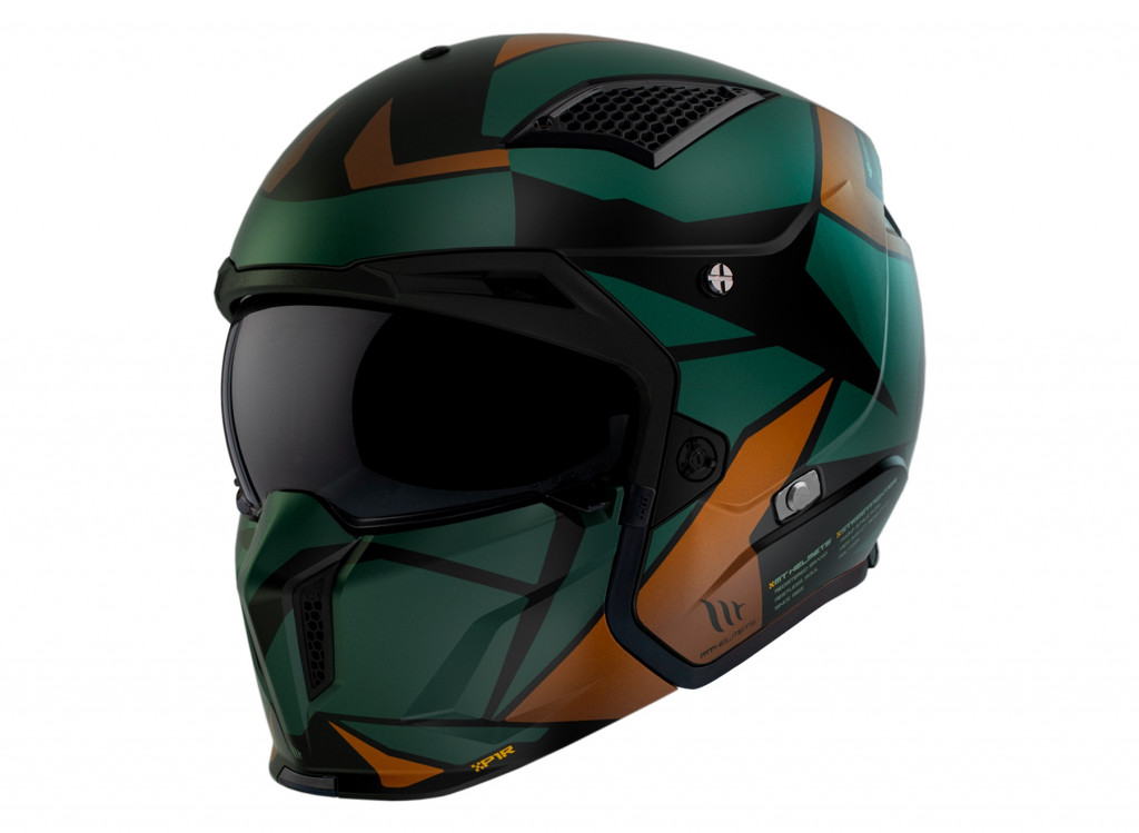 Trial helmet MT Helmets STREETFIGHTER SV S P1R A9 GLOSS BROWN XS