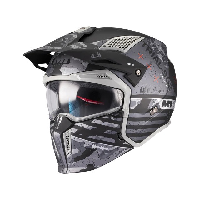 Flip up helmet MT Helmets STREETFIGHTER SV S BELIC B2 MATT XS