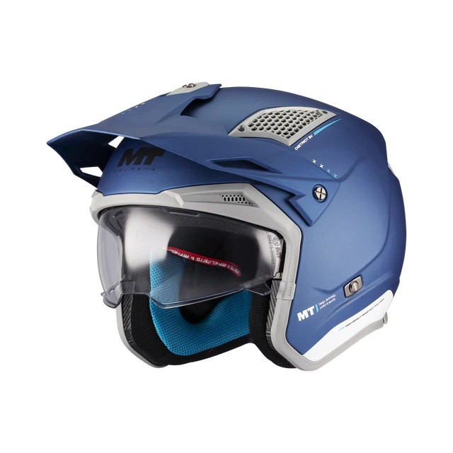 Open face helmet MT Helmets DISTRICT SV S SOUL C7 MATT XS