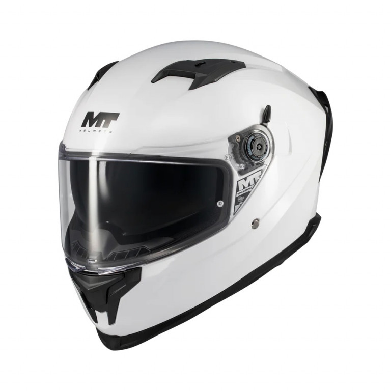 Full face helmet MT Helmets BRAKER SV PURE A0 GLOSS XS
