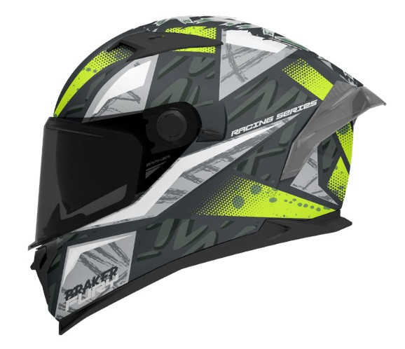 Full face helmet MT Helmets BRAKER SV FURY C6 GLOSS XS