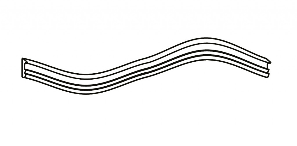 Rubber seal SHAD 400269R2 for SH58X and SH59X