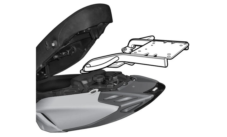 Top Master fitting kit SHAD V0TH11ST for PIAGGIO/VESPA TPH 50 Typhoon 2011-2024, PIAGGIO/VESPA TPH 125 Typhoon 2011-2018