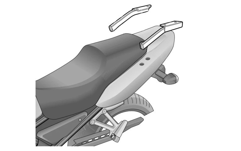 Top Master fitting kit SHAD Y0FZ61ST for YAMAHA FZS 600 Fazer 2001-2003