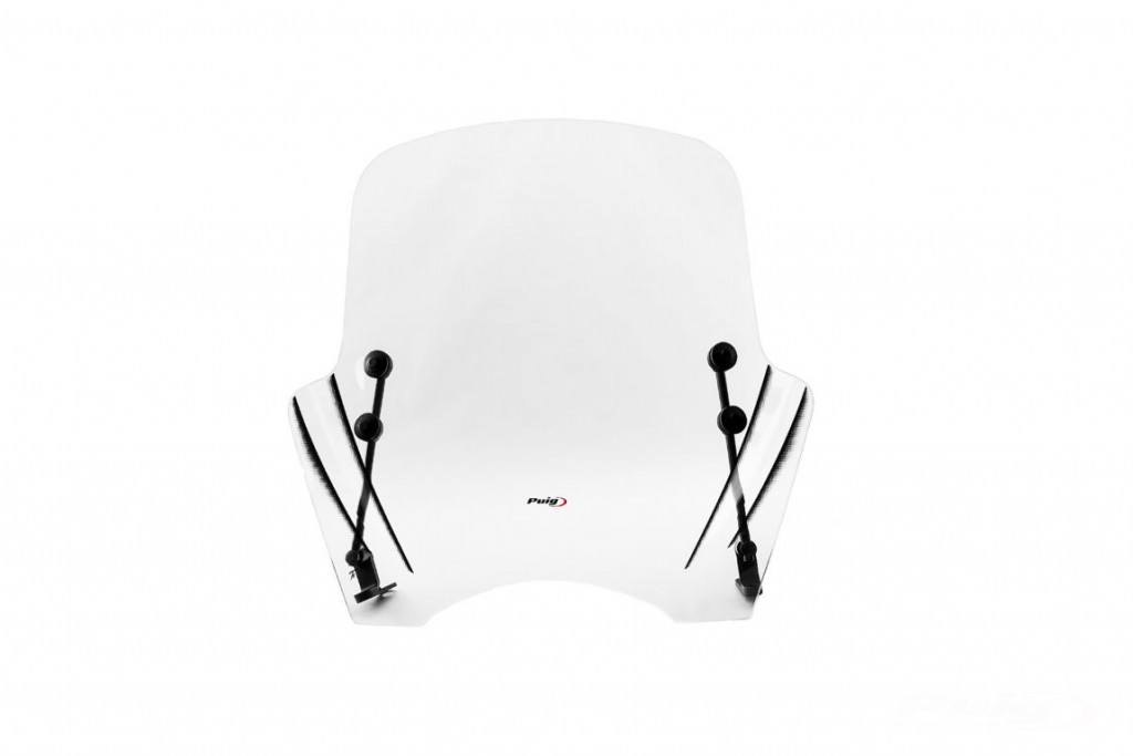 Windshield PUIG T.X. 1399W transparent for KEEWAY Logik 125 2018-2019