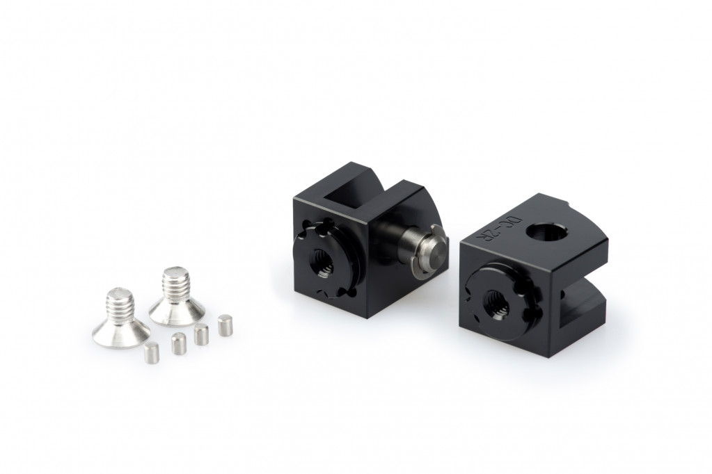 Footpeg adapters PUIG 20248N Crni