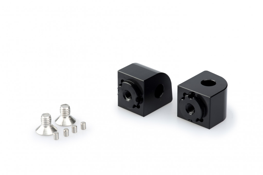 Footpeg adapters PUIG 20249N Crni
