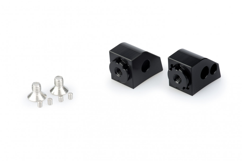 Footpeg adapters PUIG 20252N Crni