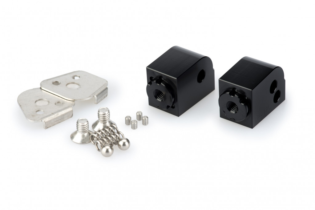 Footpeg adapters PUIG 20254N Crni