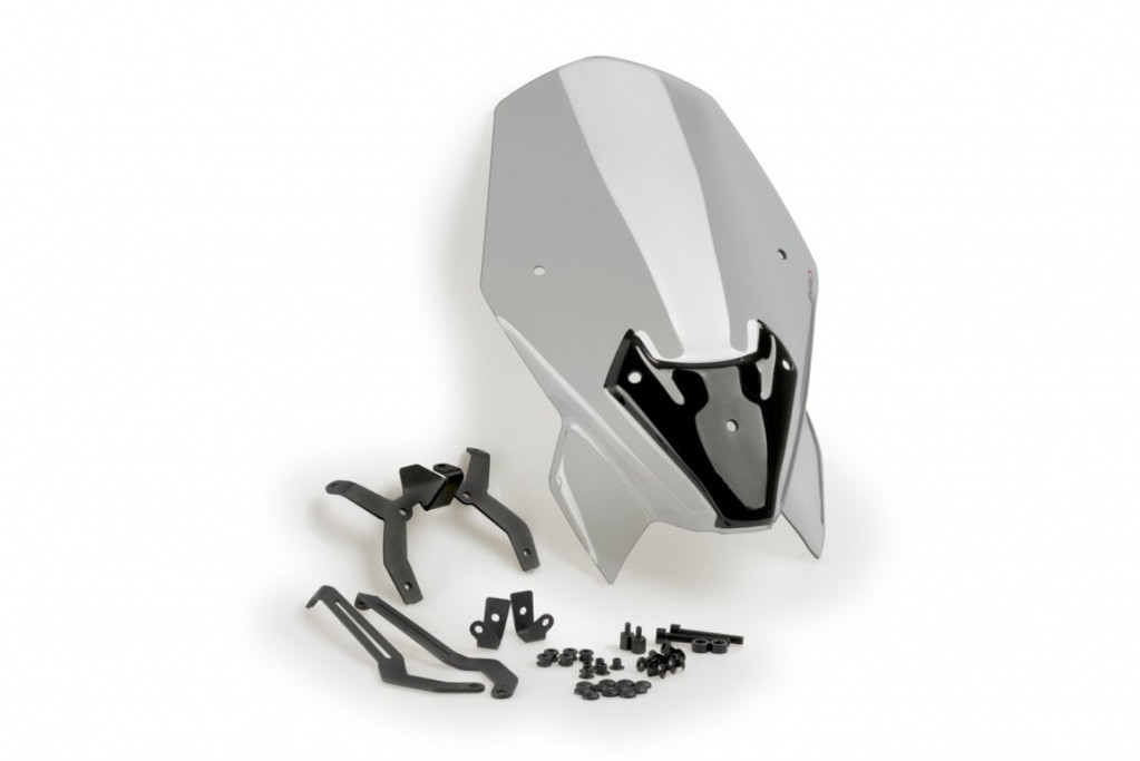Windshield PUIG NEW. GEN TOURING 20361H smoke for BMW F 900 R 2020-2024