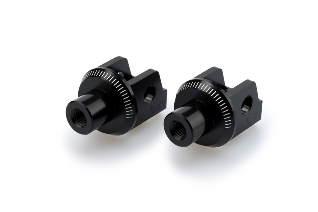 Footpeg adapters PUIG 20405N Crni