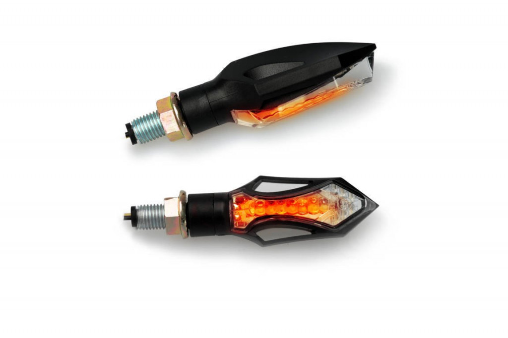 Turn signals PUIG TOWER 20424N Crni homologated