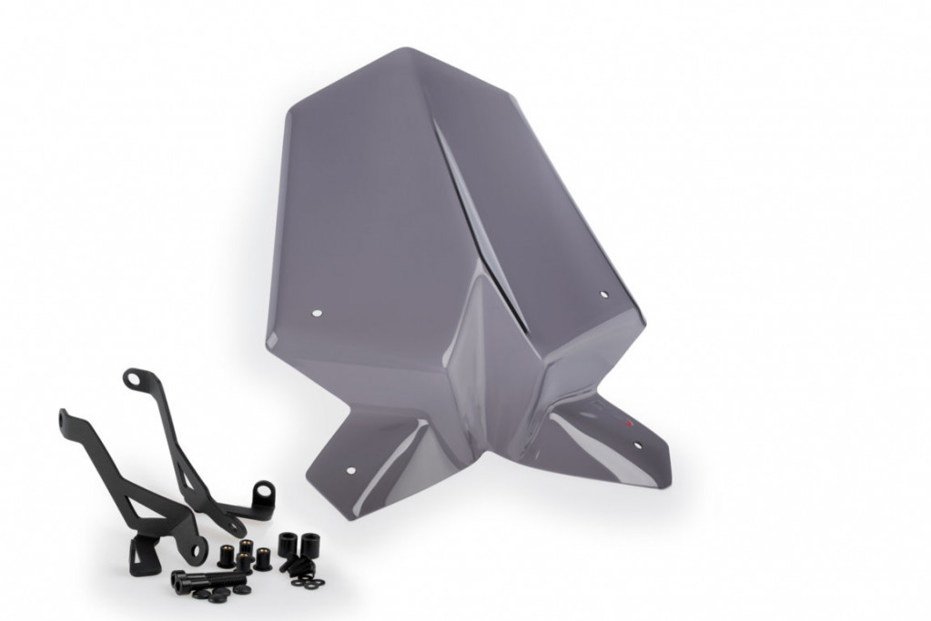 Windshield PUIG NEW. GEN TOURING 20461H smoke for KTM Super Duke 1290 / R 2020-2024, KTM Super Duke 1290 RR 2022-2024