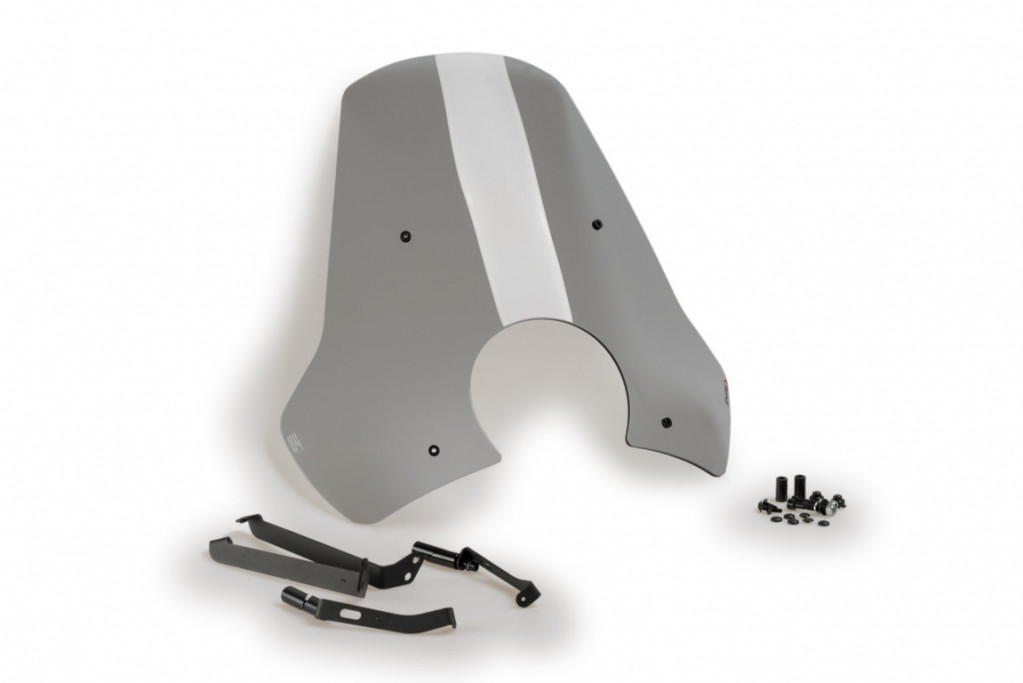 Windshield PUIG GTS Touring 20501H smoke for PIAGGIO/VESPA GTS 125 2007-2022, PIAGGIO/VESPA GTS 300 2007-2022