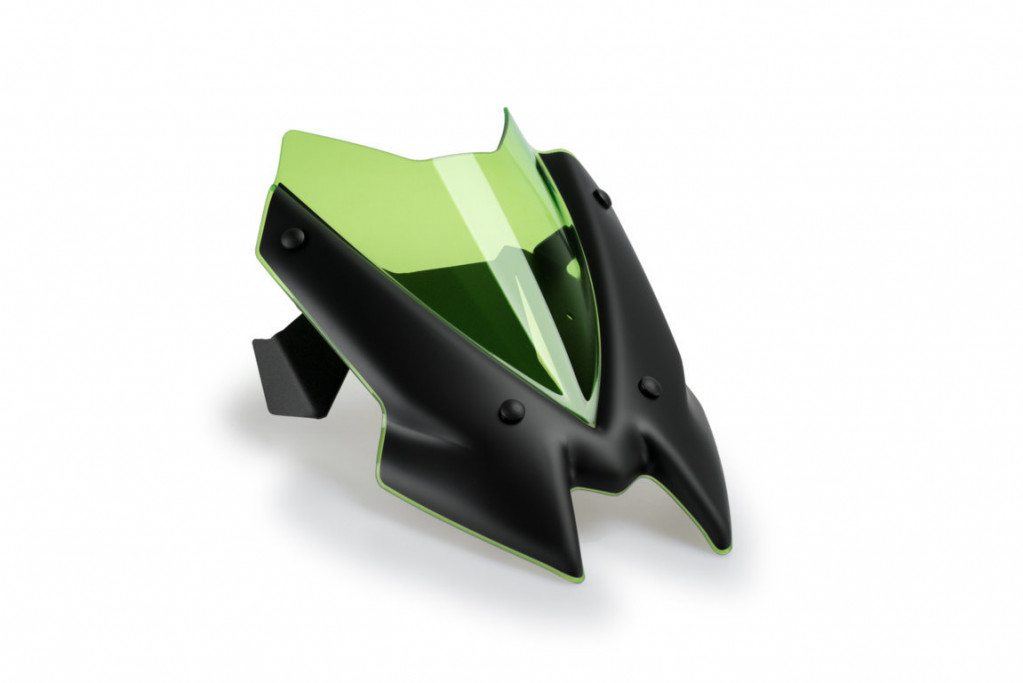 Windshield PUIG NEW GEN. SPORT 20506V green