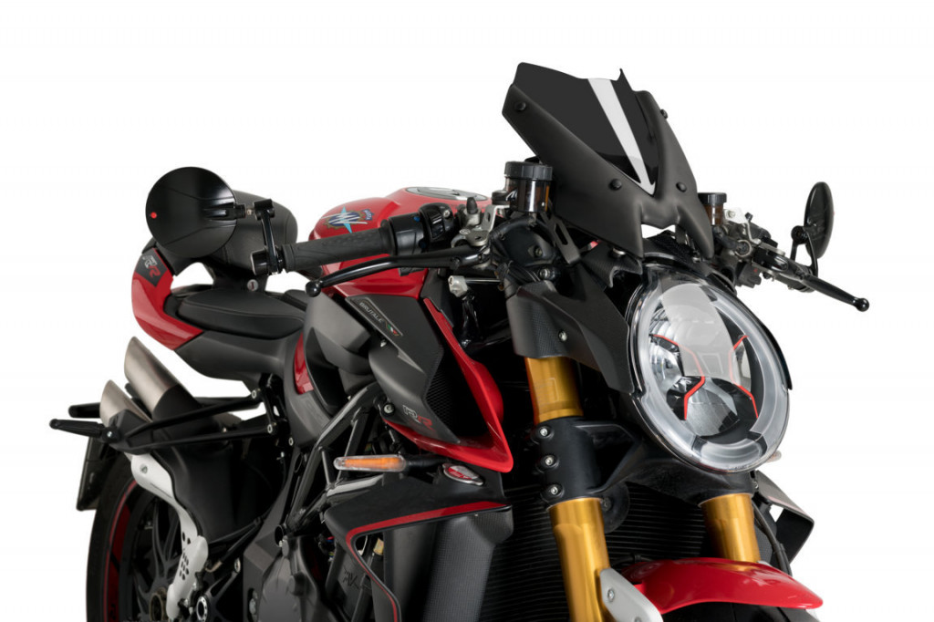 Windshield PUIG NEW GEN. SPORT 20680F dark smoke
