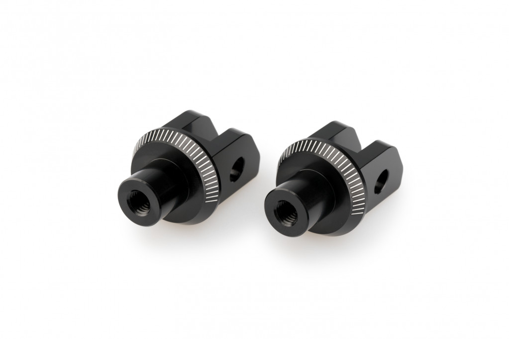 Footpeg adapters PUIG 20996N Crni